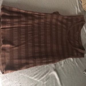 Brown tank top